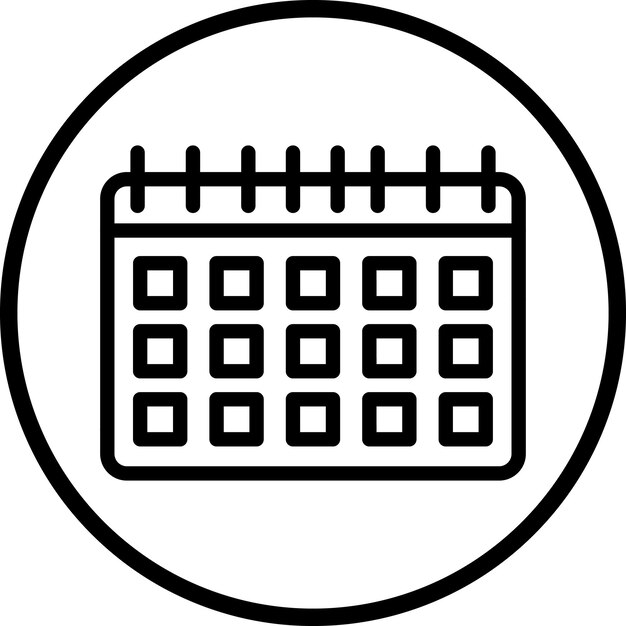 Diseño vectorial Estilo del icono del día de la visita del médico