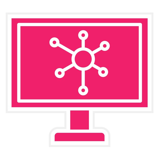 Diseño vectorial Estilo del icono de digitalización