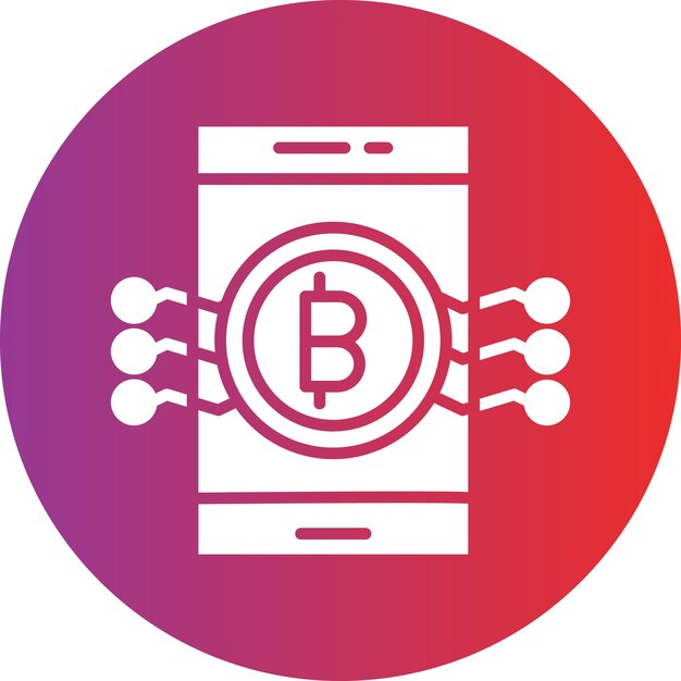 Diseño vectorial Estilo del icono del dinero digital
