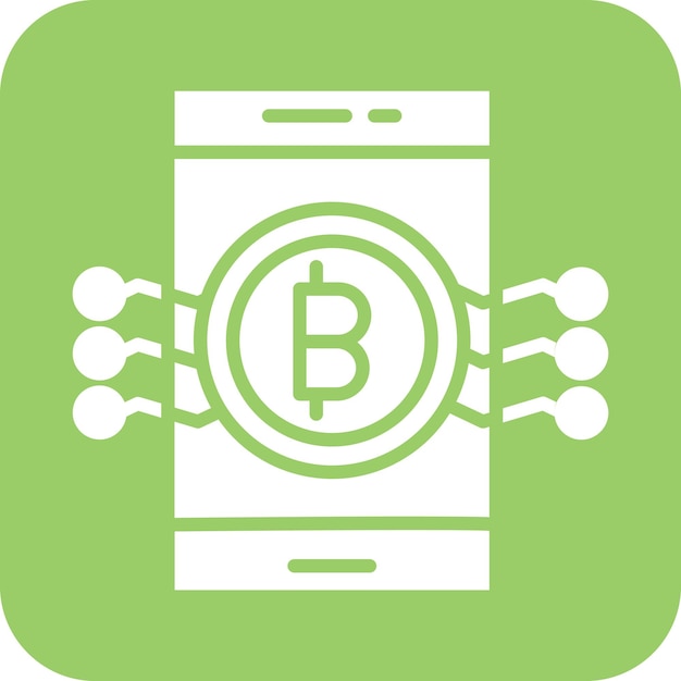Diseño vectorial Estilo del icono del dinero digital