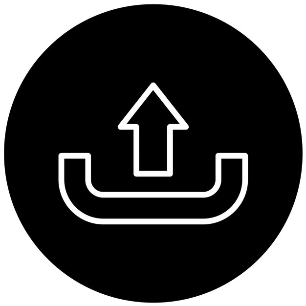 Diseño vectorial Estilo de icono del diseñador de exportación