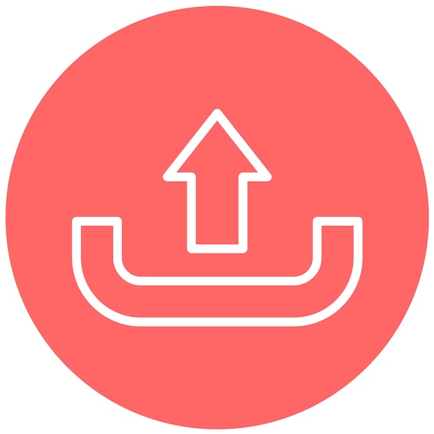 Diseño vectorial Estilo de icono del diseñador de exportación