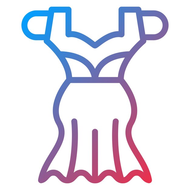 Diseño vectorial Estilo del icono del disfraz
