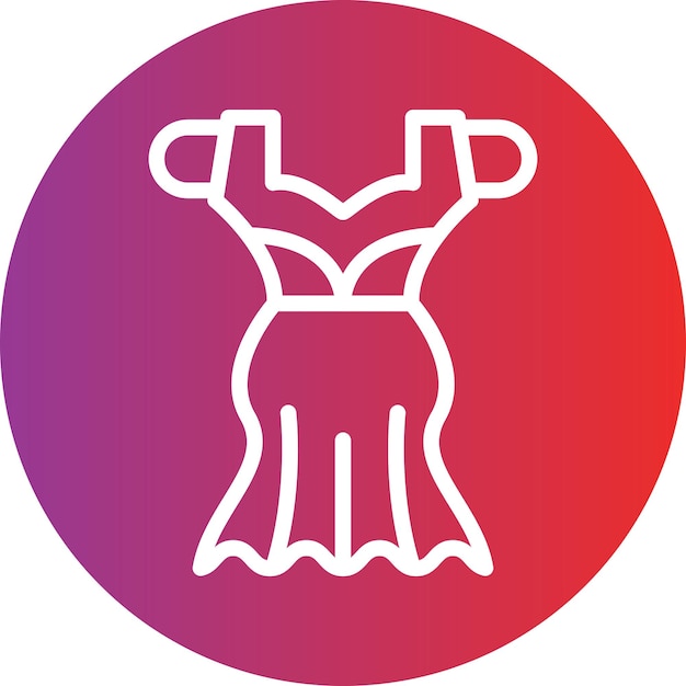 Diseño vectorial Estilo del icono del disfraz
