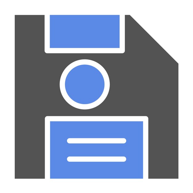 Diseño vectorial Estilo del icono de disquete