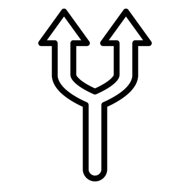 Diseño vectorial Estilo de icono dividido