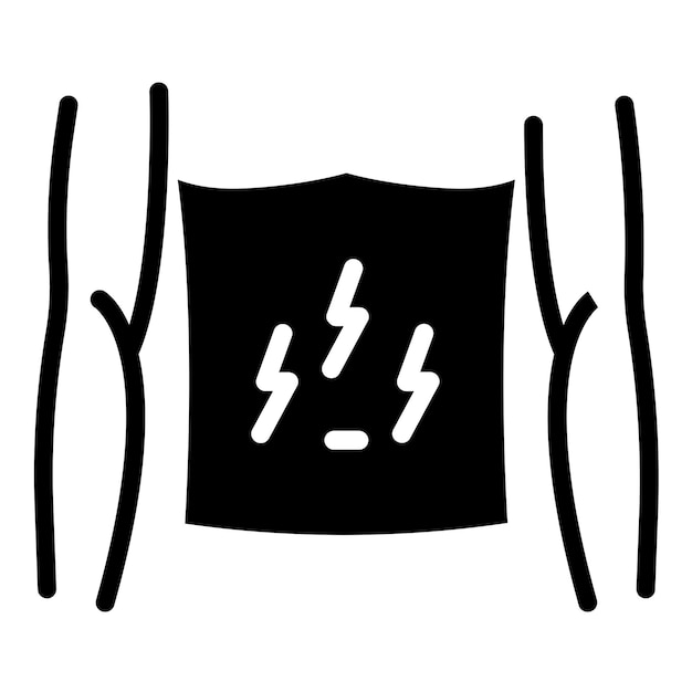Diseño vectorial Estilo del icono del dolor de estómago