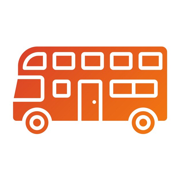 Diseño vectorial Estilo de icono de dos pisos
