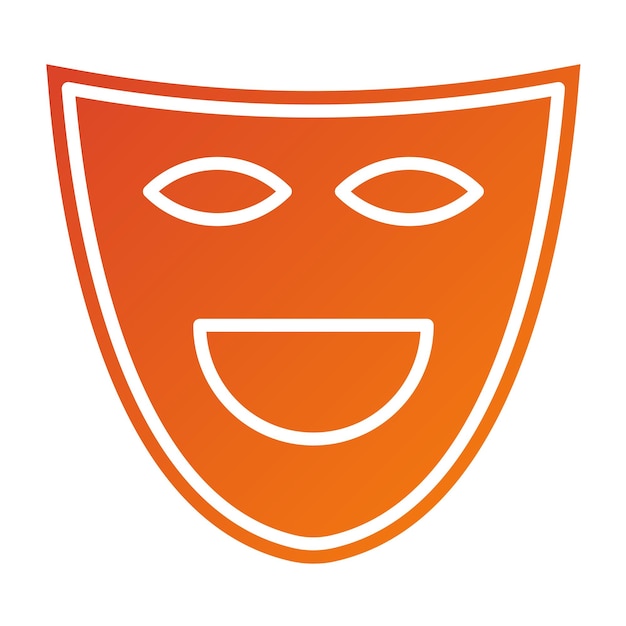 Diseño vectorial Estilo de icono de drama
