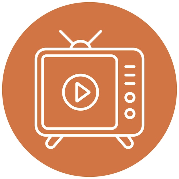 Diseño vectorial Estilo de icono de drama