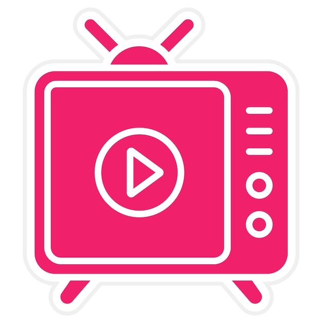 Diseño vectorial Estilo de icono de drama