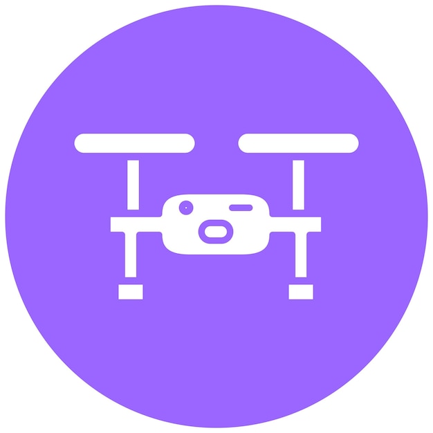 Diseño vectorial Estilo del icono del dron