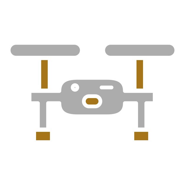 Diseño vectorial Estilo del icono del dron