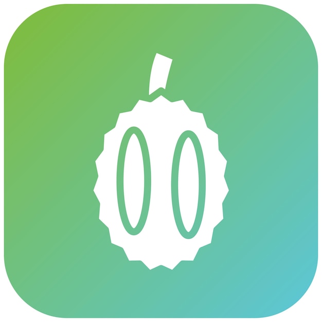 Diseño vectorial Estilo de icono de Durain