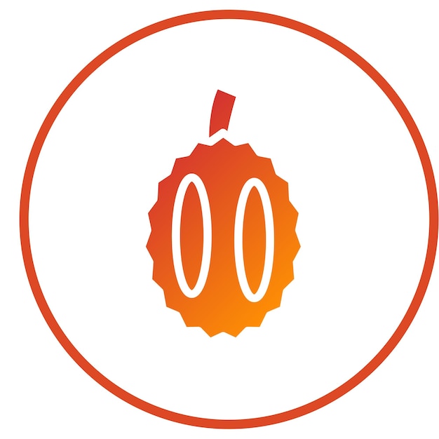 Diseño vectorial Estilo de icono de Durain