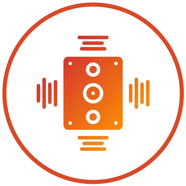 Diseño vectorial Estilo de icono de eco futurista