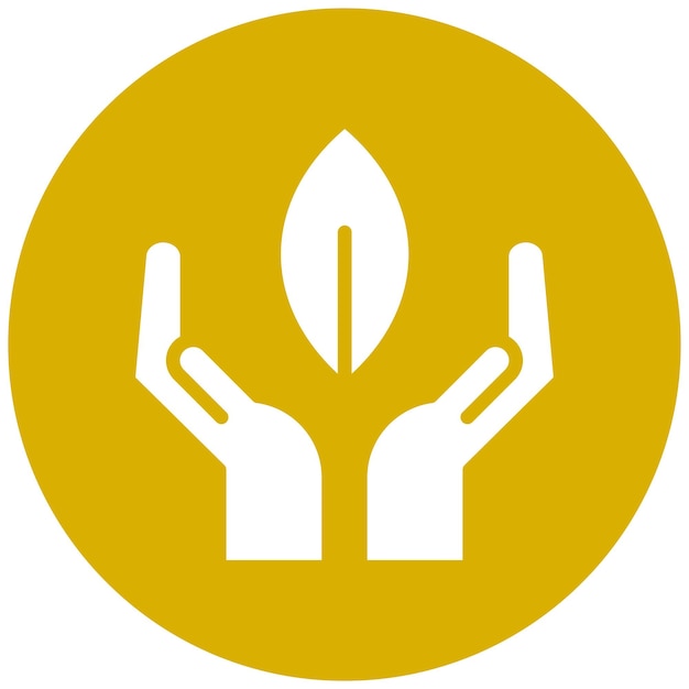 Diseño vectorial Estilo de icono ecológico