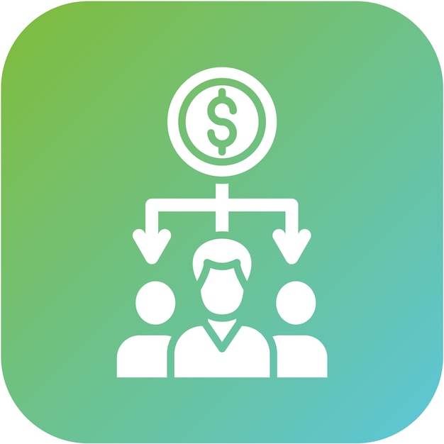 Diseño vectorial Estilo del icono de la economía compartida