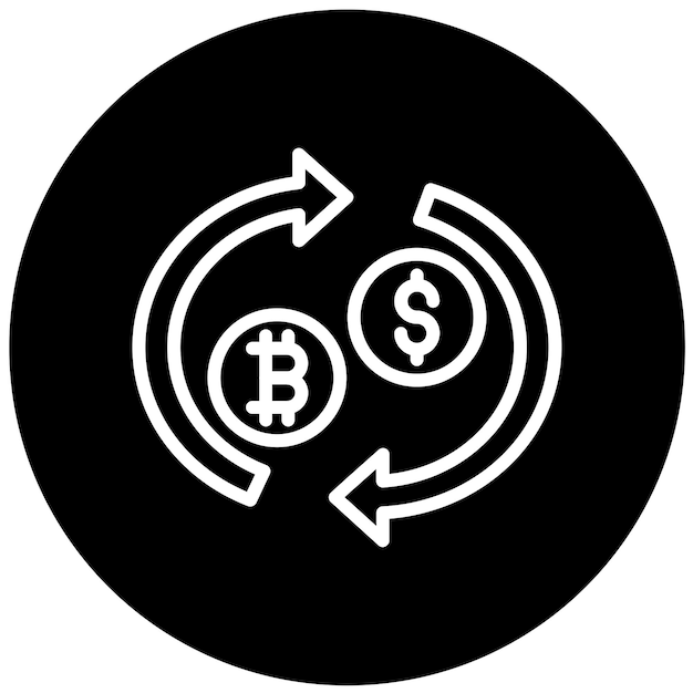 Diseño vectorial Estilo de icono de la economía del metaverso