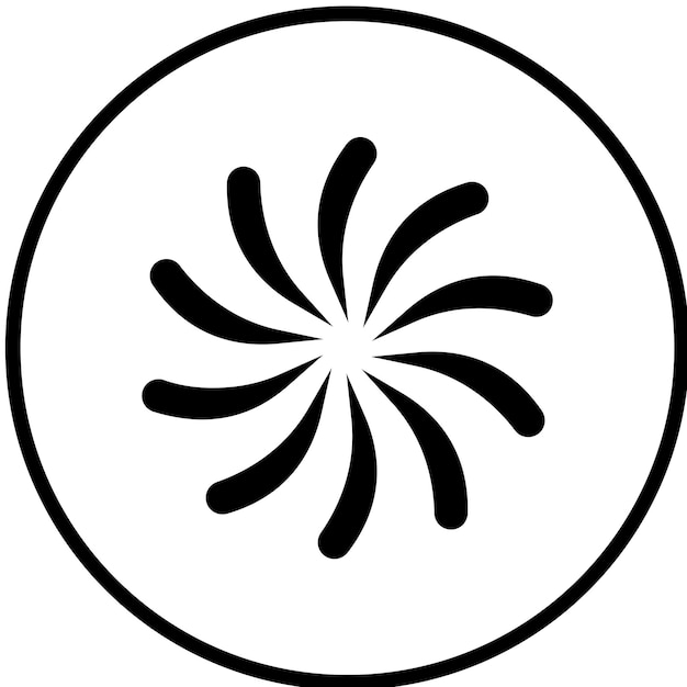 Diseño vectorial del estilo del icono EcoRevive