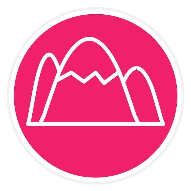 Diseño vectorial Estilo de icono de la Edad de Hielo