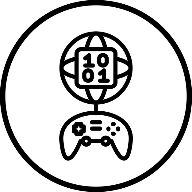 Diseño vectorial Estilo de icono de la edición digital