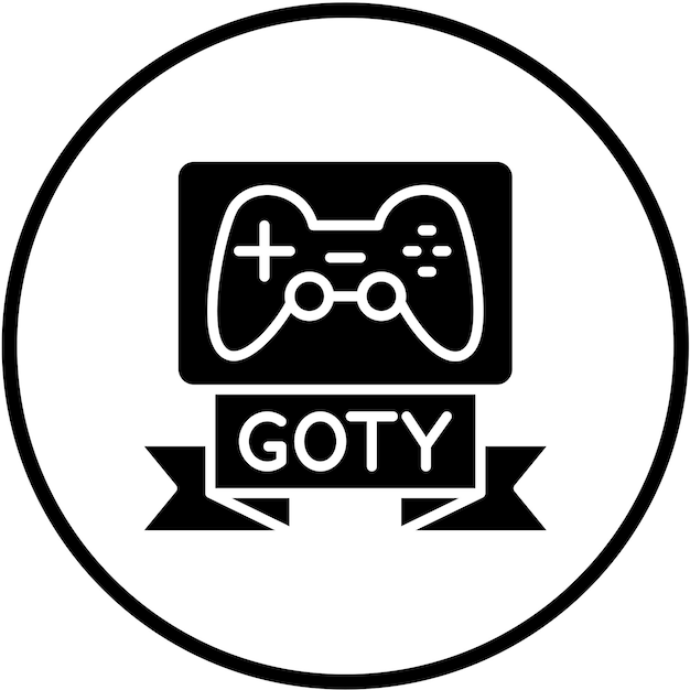 Diseño vectorial Estilo de icono de la edición de Gotty