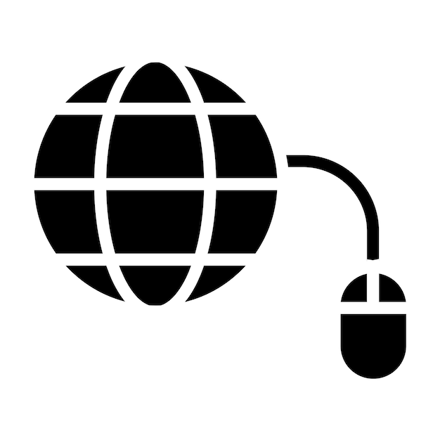 Diseño vectorial Estilo de icono de educación digital