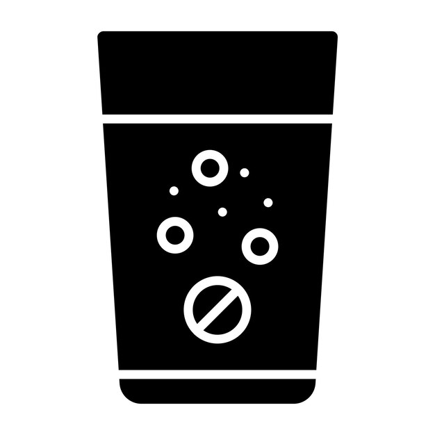 Diseño vectorial Estilo de icono efervescente