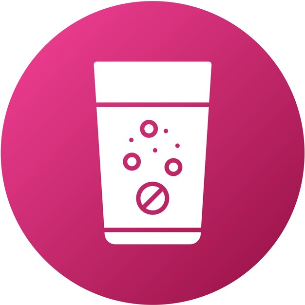 Diseño vectorial Estilo de icono efervescente
