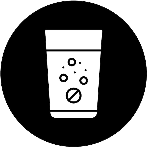 Diseño vectorial Estilo de icono efervescente