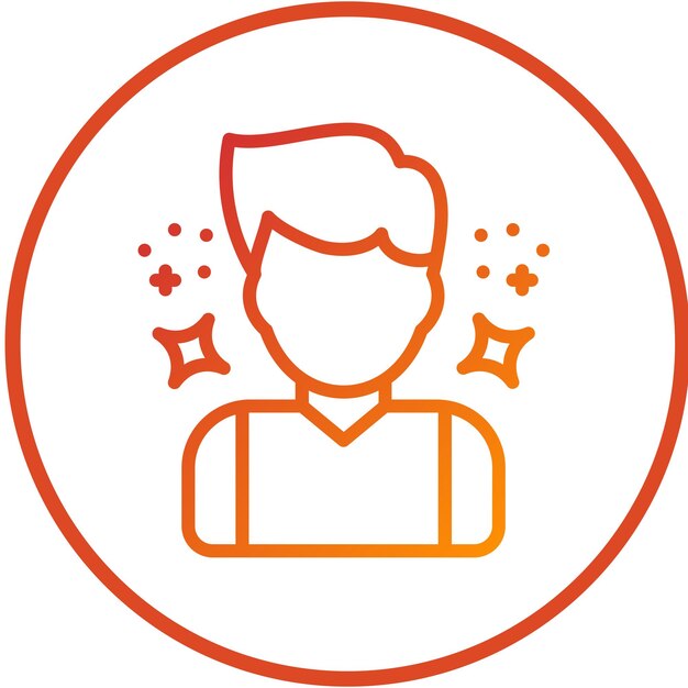 Diseño vectorial Estilo de icono elevado