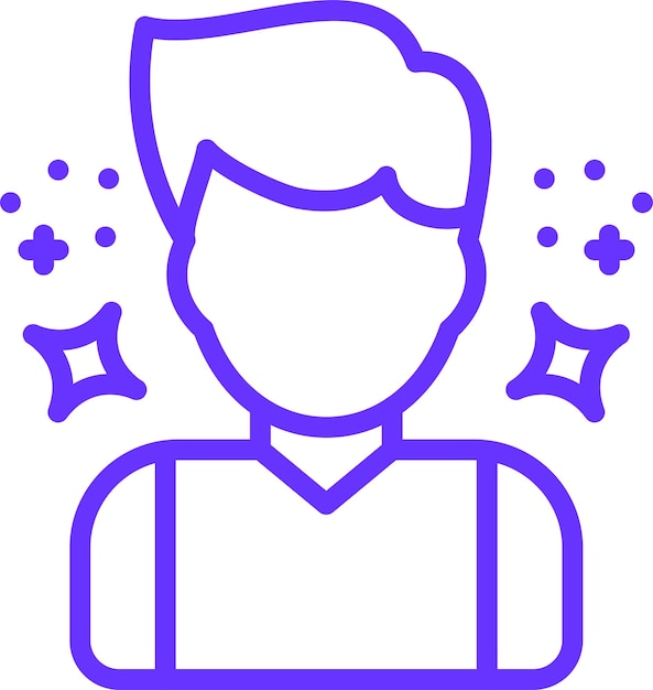 Diseño vectorial Estilo de icono elevado