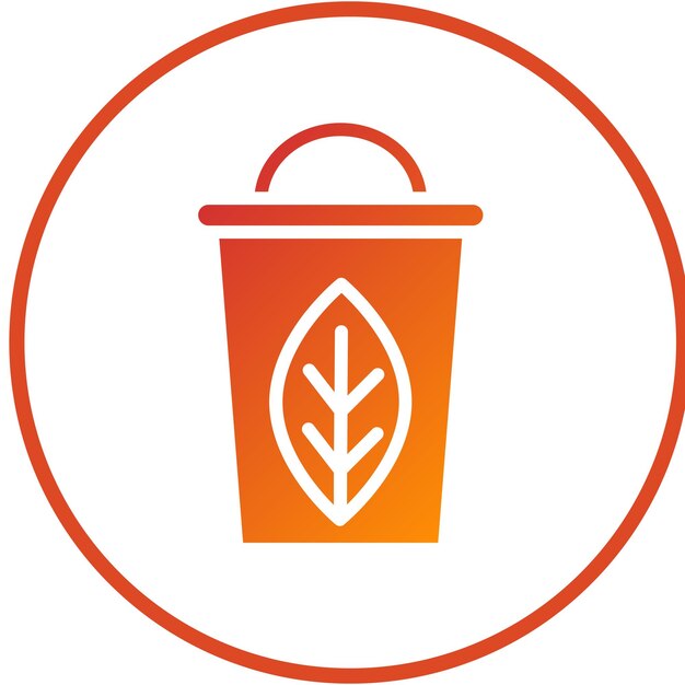 Diseño vectorial Estilo del icono de eliminación verde