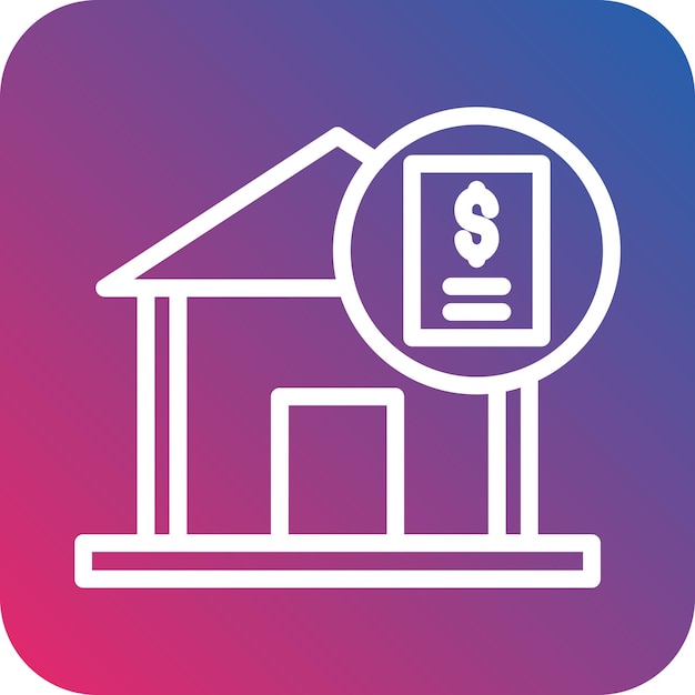 Diseño vectorial Estilo del icono del emisor