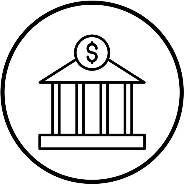 Diseño vectorial Estilo del icono del emisor
