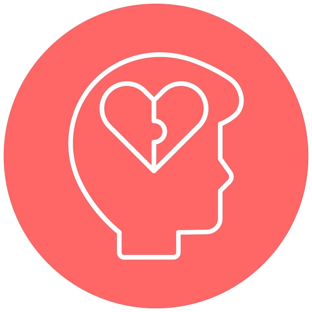 Diseño vectorial Estilo de icono de emoción complejo