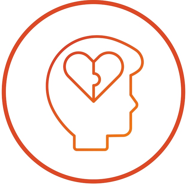Diseño vectorial Estilo de icono de emoción complejo