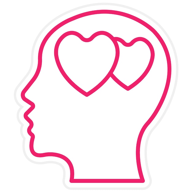 Diseño vectorial Estilo de icono emocional