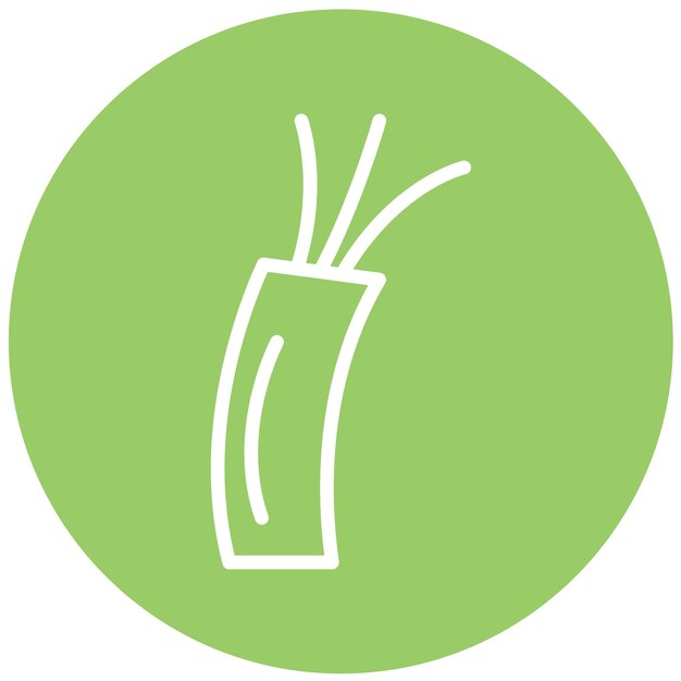 Diseño vectorial de estilo de icono de encogimiento térmico