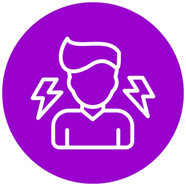 Diseño vectorial Estilo de icono Energize