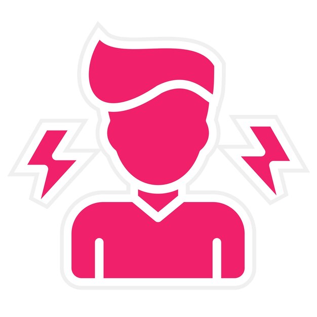 Diseño vectorial Estilo de icono Energize