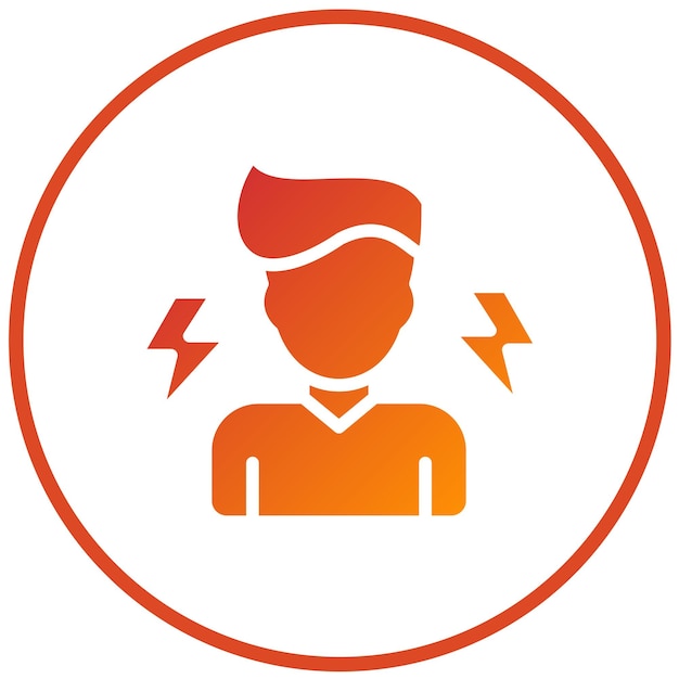 Diseño vectorial Estilo de icono Energize