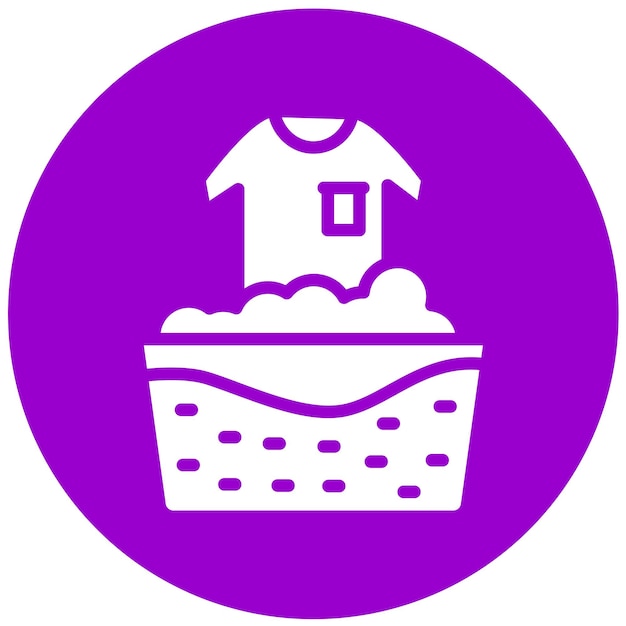 Diseño vectorial Estilo del icono de enjuague