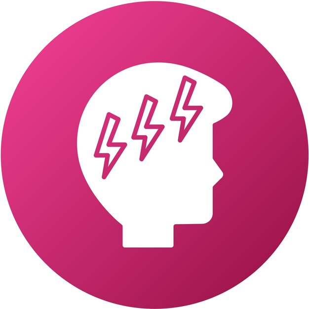 Diseño vectorial Estilo de icono enojado