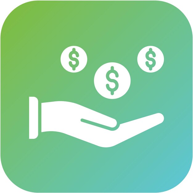 Diseño vectorial Estilo del icono de entrada
