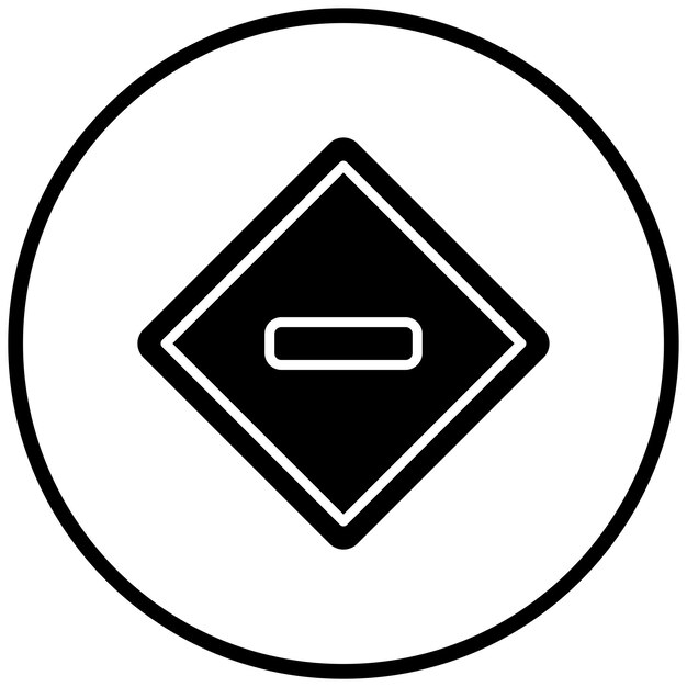 Diseño vectorial sin estilo de icono de entrada