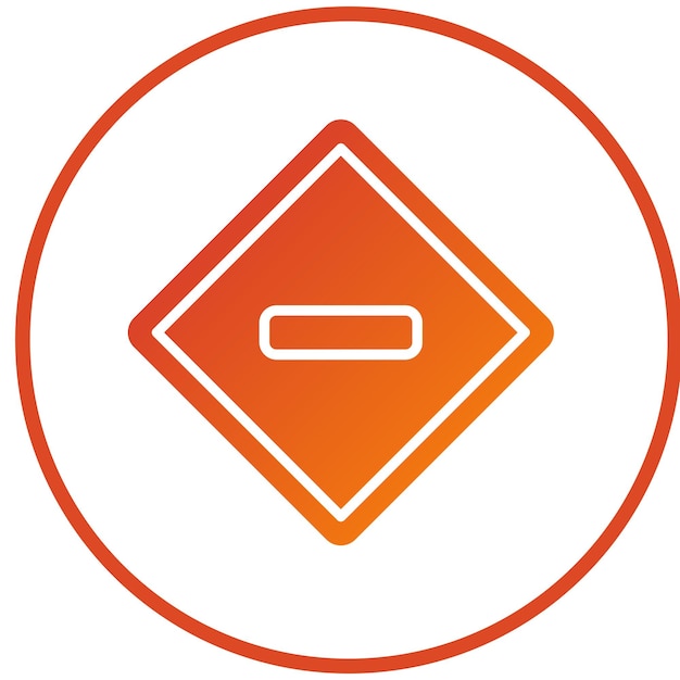 Diseño vectorial sin estilo de icono de entrada