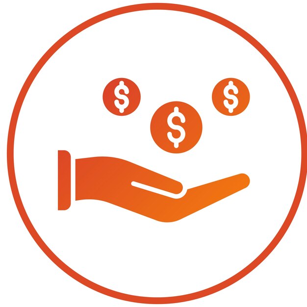 Diseño vectorial Estilo del icono de entrada