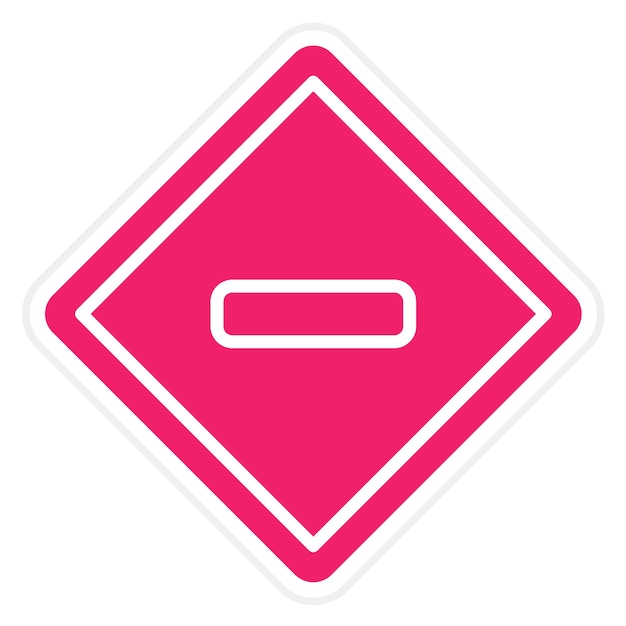 Diseño vectorial sin estilo de icono de entrada